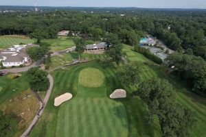 Charles River 18th Green Aerial